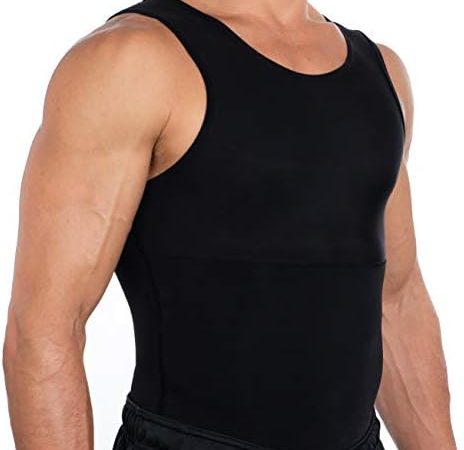 Esteem Apparel New Mens Compression Shirt Slimming Body Shapewear Undershirt