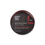 Every Man Jack Men's Hair Styling Grooming Cream | 3.4-ounce - Natural Shine Medium Hold | Naturally...