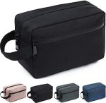 FUNSEED Travel Toiletry Bag for Women and Men, Water-resistant Shaving Bag for Toiletries...