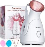 Facial Steamer, Amconsure Nano Ionic Face Steamer for Home Facial, 100ML Warm Mist Humidifier for...