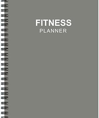 Fitness Journal for Women & Men - A5 Workout Journal/Planner to Track Weight Loss, GYM, Bodybuilding...