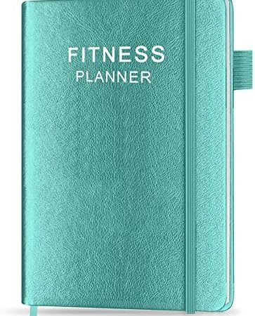 Fitness Planner - Workout Planner for Woman and Man - A5 Hardcover Workout Journal/Planner to Track...