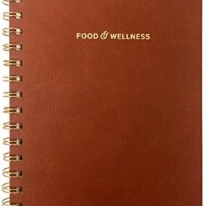 Food and Exercise Journal for Women. Track Meals, Nutrition and Weight Loss - 90 days (Walnut Brown)...
