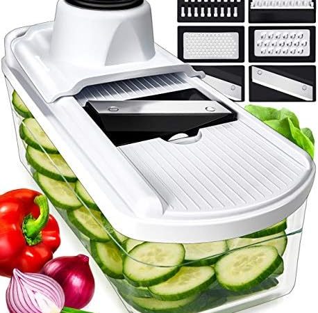 Fullstar Mandoline Slicer for Kitchen, Potato Slicer, Vegetable Slicer, Mandoline Food Slicer, Onion...