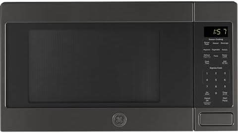 GE JES1657BMTS Microwave Oven, Black Stainless Steel, 13.625 in