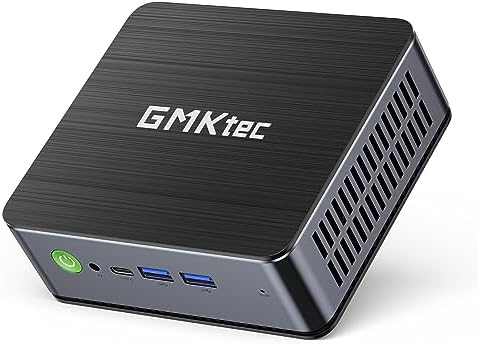 GMKtec Gaming PC AMD Ryzen 9 7940HS 5.20GHz Mini Computer Windows 11 Pro Desktop, 32GB DDR5 5600 MHz...