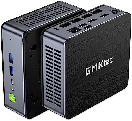 GMKtec K2 Gaming Mini PC Windows 11 Pro AMD Ryzen 7 7735HS Mini Computer up to 4.75GHz 32GB DDR5 RAM...