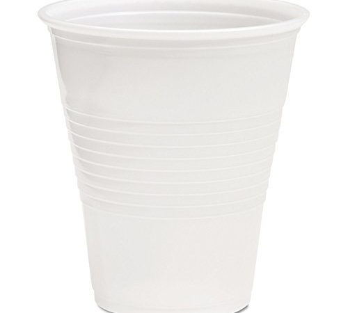 Genuine Joe Translucent Plastic Beverage Cups, 12oz (Pack of 1000)