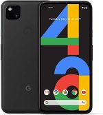 Google Pixel 4a Smartphone, 128GB Storage & Unlocked Cellular - Just Black (Renewed)