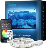 Govee TV LED Backlight, 10ft LED Lights for TV Works Home APP and Remote, Music Sync, DIY and...