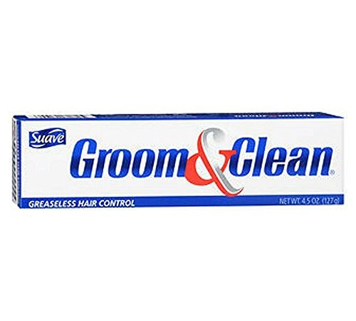 Groom & Clean Greaseless Hair Control, 4.5Ounce Tubes (Pack of 6)