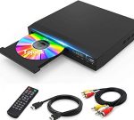 HD DVD Player, CD Players for Home, DVD Players for TV, HDMI and RCA Cable Included, Up-Convert to...