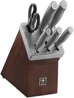 HENCKELS Modernist Razor-Sharp 7-Piece Self-Sharpening Knife Set, Chef Knife, Paring Knife, Utility...