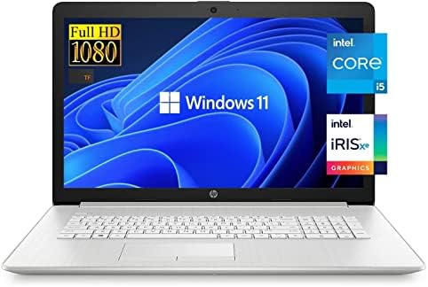 HP Newest Premium Laptop: 17.3" FHD IPS Anti-Glare Non-Touch Display, Latest Intel 4-Core i5-1135G7,...