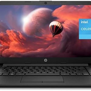 HP Premium 14-inch HD Thin and Light Laptop, Intel Dual-Core Processor, 8GB RAM, 64GB Storage, Long...