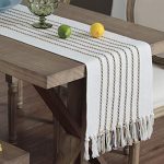 Handmade Knotted Tassel Table Runner TV Cabinet Cover Towel Simple Style Home Decor Runners 59 Inch