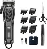 Haokry Hair Clippers for Men Professional - Cordless&Corded Barber Clippers for Hair Cutting &...