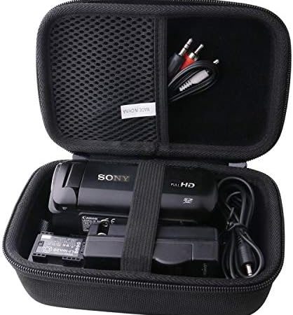 Hard Carrying Case for Sony HDRCX405/HDRCX455 Handycam Camcorder