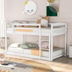 Harper & Bright Designs Twin Over Twin Bunk Bed Frame for Boys and Girls,Upgraded Wood Twin Over...