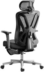 Hbada Ergonomic Office Chair, Desk Chair with Adjustable Lumbar Support and Height, Comfortable Mesh...