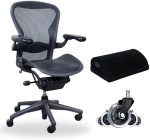 Herman Miller Office Chair Size B |10 Year Warranty | Fully Adjustable Arms| Tilt Limiter and Seat...
