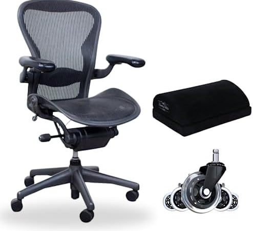 Herman Miller Office Chair Size B |10 Year Warranty | Fully Adjustable Arms| Tilt Limiter and Seat...