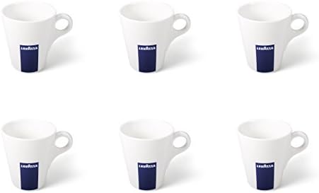 Holland Plastics Original Brand 6 X Lavazza Coffee/Cappuccino/Latte Mugs-Capacity 10oz