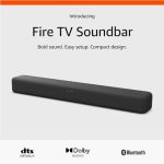 Introducing Amazon Fire TV Soundbar, 2.0 speaker with DTS Virtual:X and Dolby Audio, Bluetooth...