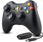 JAMSWALL Wireless Controller Compatible with Xbox 360, 2.4GHZ Wireless Gamepad Joystick with...