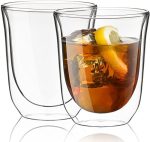 JoyJolt Levitea Double Walled Glasses Thermo Tumber, Barware, Drinkware, Glassware Set of 2 double...