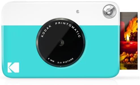 KODAK Printomatic Digital Instant Print Camera - Full Color Prints On ZINK 2x3" Sticky-Backed Photo...