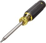 Klein Tools 32307 Multi-bit Tamperproof Screwdriver, 27-in-1 Tool with Torx, Hex, Torq and Spanner...