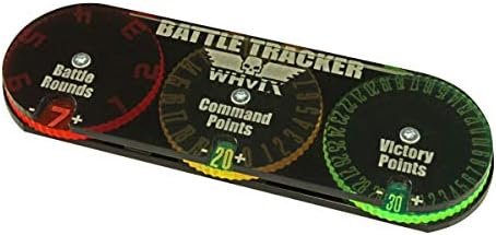 LITKO Battle Tracker | Compatible with Warhammer 40K 9th Edition | Command & Victory Points | Battle...