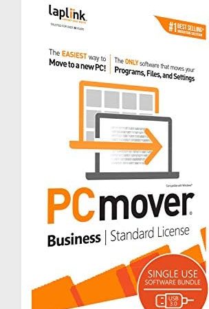 Laplink PCmover Business - PC to PC Migration Software - Single Use License - Automatic Deployment...