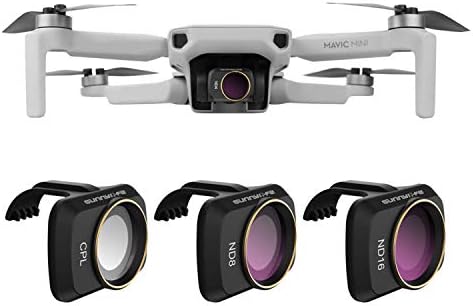Lens ND Filters Set CPL ND8 ND16 Multi Coated Filters Combo Camera Lens Compatible with DJI Mavic...