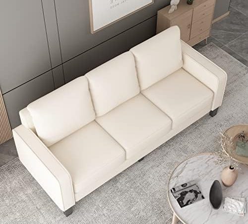 Lepfun Large, Three-seat Classic Chesterfield Settee Sofa Modern 3 Seater Couch Furniture Tufted...