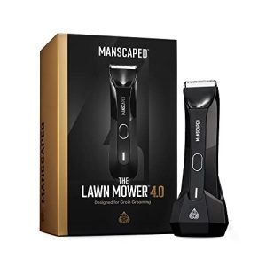 MANSCAPED® The Lawn Mower® 4.0, Electric Groin Hair Trimmer, Replaceable SkinSafe Ceramic Blade...
