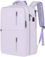 MATEIN Travel Backpacks for Women, Flight Approved 17 Inch Carry on Luggage Backpack with USB Charge...