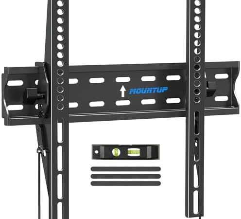 MOUNTUP UL Listed TV Wall Mount, Tilting TV Bracket for Most 26-60 Inch LED LCD OLED Flat/Curved...