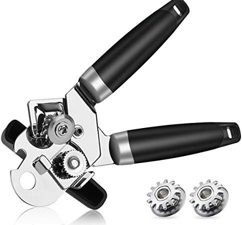 Manual Can Opener,Multifunctional Stainless Steel Can Opener Manual, Effective The Elderly Users...