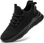 Mens Running Shoes Tennis Sneakers Walking Slip on Gym Workout Athletic Breathable Jogging Sport...