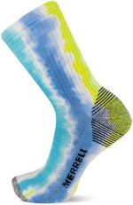 Merrell Men's and Women's Moab Hiking Mid Cushion Socks-1 Pair Pack-Coolmax Moisture Wicking & Arch...