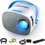 Mini Projector, GooDee YG230 Video Projector, LED Portable Home Theater Projector 1080P Supported,...