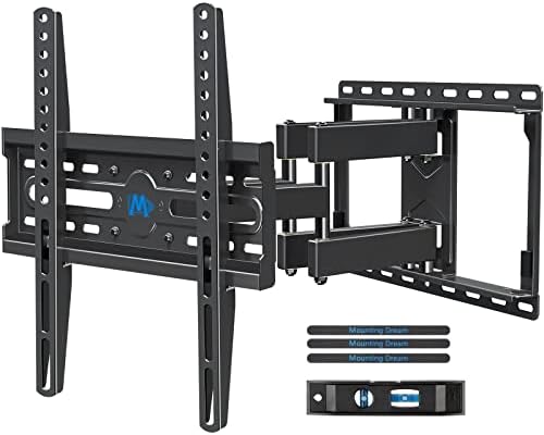 Mounting Dream TV Wall Mount for 32-65 Inch TV, TV Mount with Swivel and Tilt, Full Motion TV...