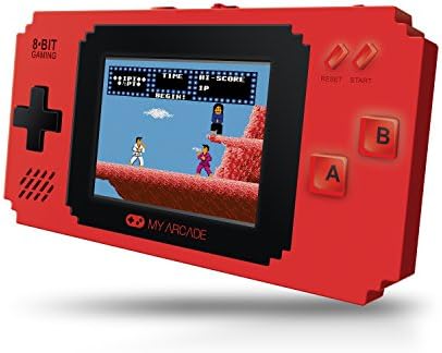 My Arcade Pixel Player Handheld Game Console: 300 Retro Style Games Plus 8 Data East Hits, Battery...