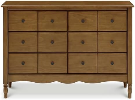 Namesake Liberty 6-Drawer Assembled Dresser in Natural Walnut | 2 Sets of Knobs