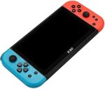 New X80 bluered Handheld Game Console 16gb Build in Many Games 7 inch HD Output Retro Game Cheap...