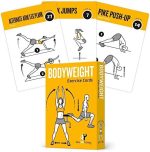 NewMe Fitness Bodyweight Workout Cards, Instructional Fitness Deck for Women & Men, Beginner Fitness...