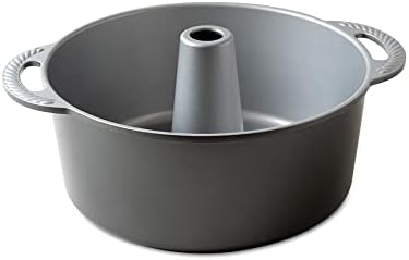 Nordic Ware Angel Food Cake Pan, 18 Cup Capacity, Graphite