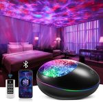 ONEFIRE Galaxy Projector, White Noise Night Light Projector for Bedroom, Bluetooth Music Ceiling...